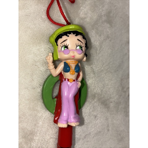 Vintage Betty Boop Collectors Pen Topper And Pen 1994 Peace Sign ✌️‎ - Picture 3 of 7